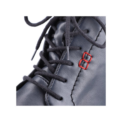 Rieker 73500-14 Navy Lace Ankle Boots