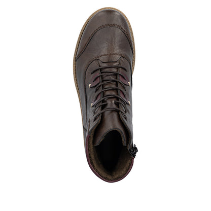 Rieker 73510-26 Brown & Brombeer Wine Boots