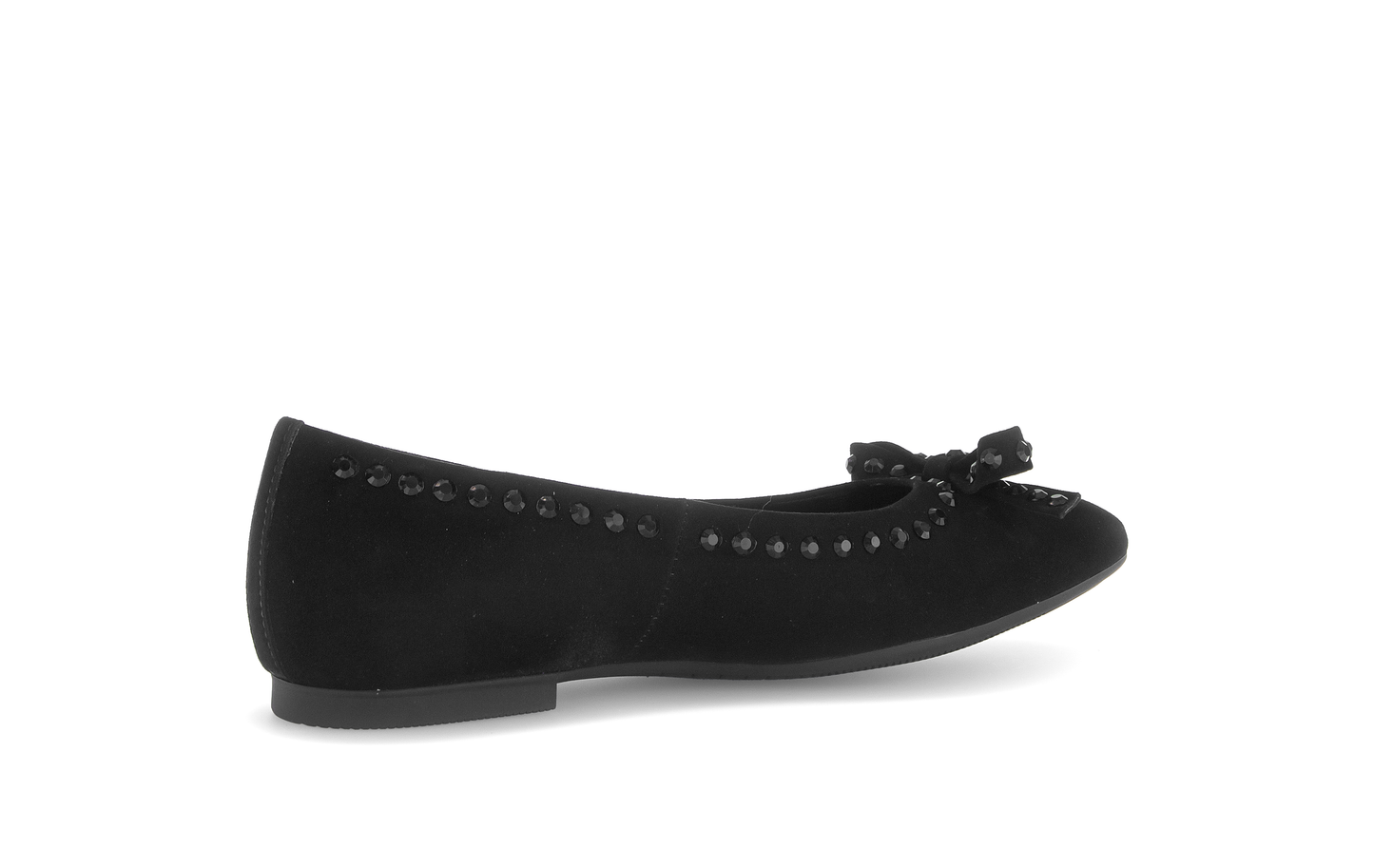 Gabor 74.143.17 Black Slip On Pumps