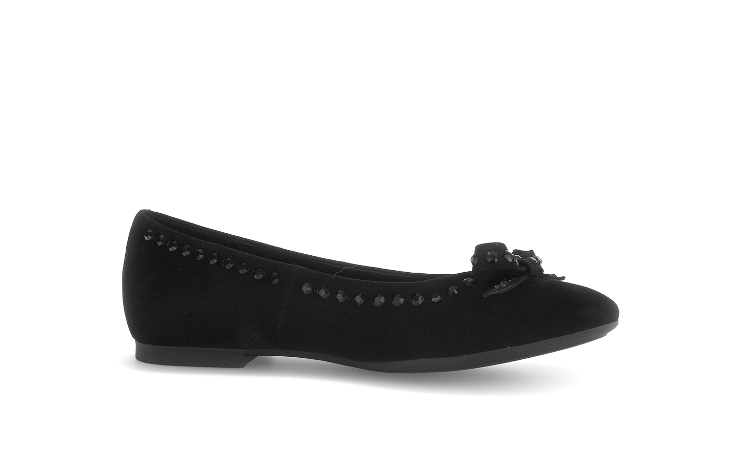 Gabor 74.143.17 Black Slip On Pumps