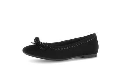 Gabor 74.143.17 Black Slip On Pumps