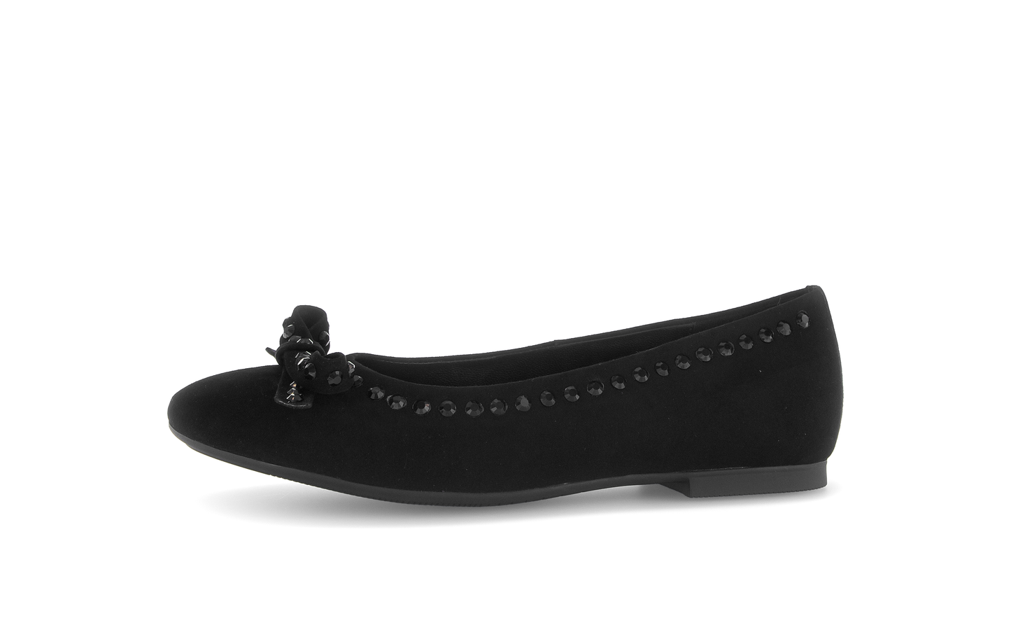 Gabor 74.143.17 Black Slip On Pumps