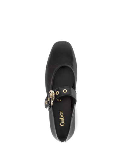 Gabor 74.144.20 Black Mary Jane Shoes