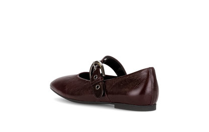 Gabor 74.144.25 Burgundy Latex Mary Jane Shoes