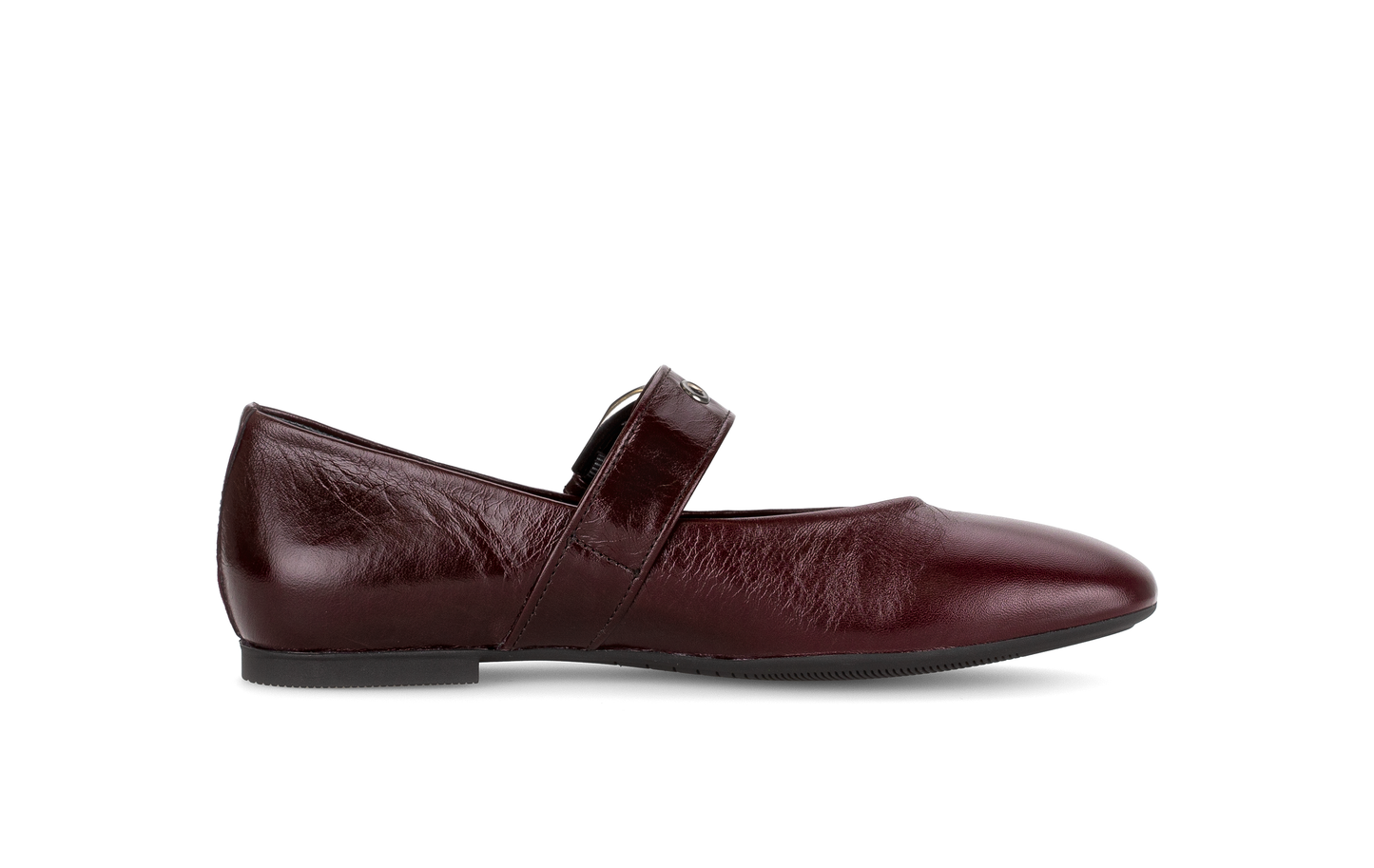 Gabor 74.144.25 Burgundy Latex Mary Jane Shoes