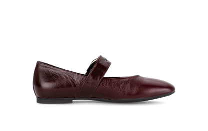 Gabor 74.144.25 Burgundy Latex Mary Jane Shoes