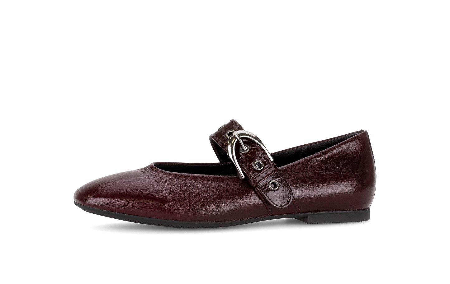 Gabor 74.144.25 Burgundy Latex Mary Jane Shoes