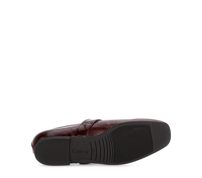 Gabor 74.144.25 Burgundy Latex Mary Jane Shoes