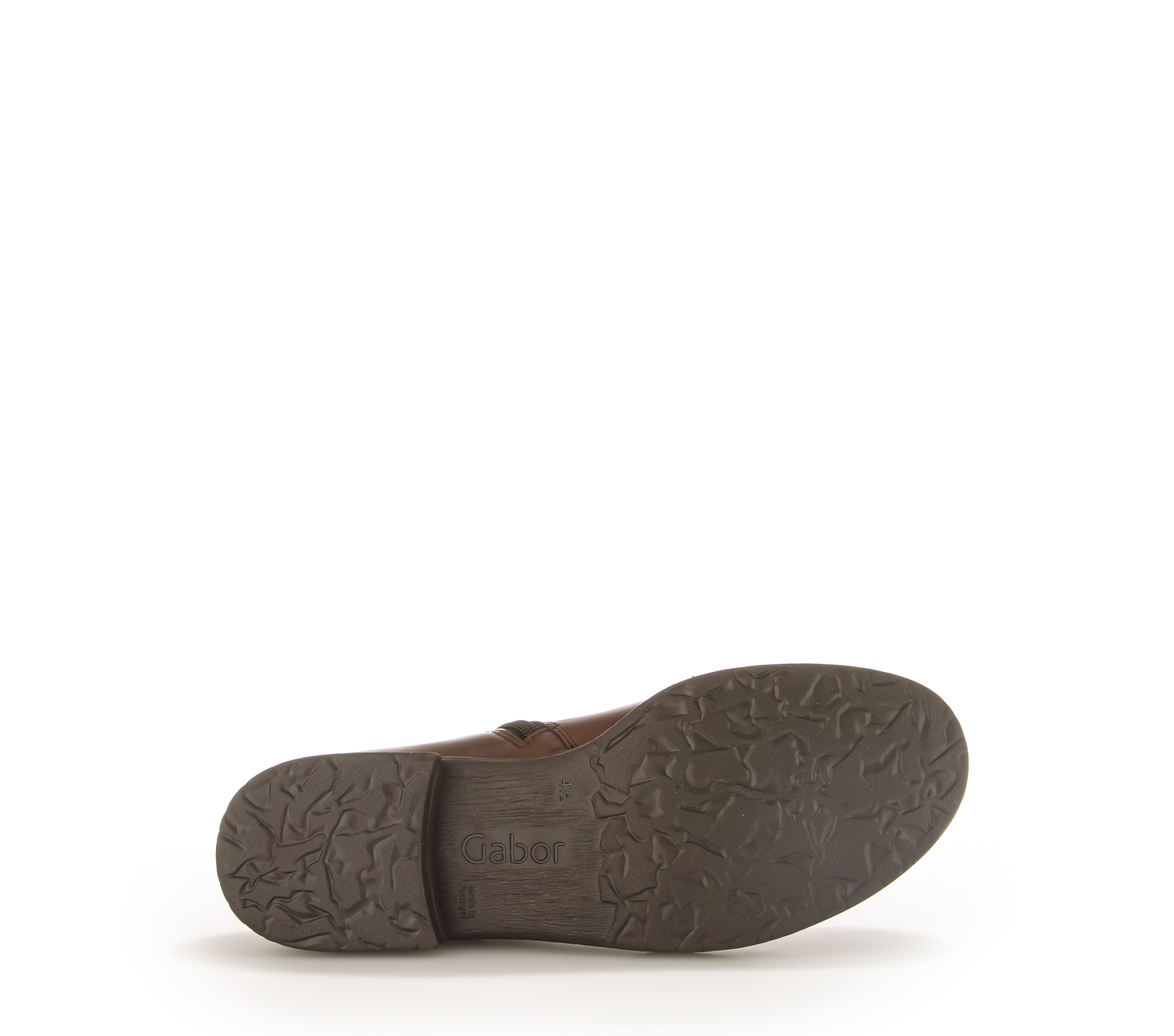 Gabor 74.670.36 Brown & Navy Elastic Chelsea Boots