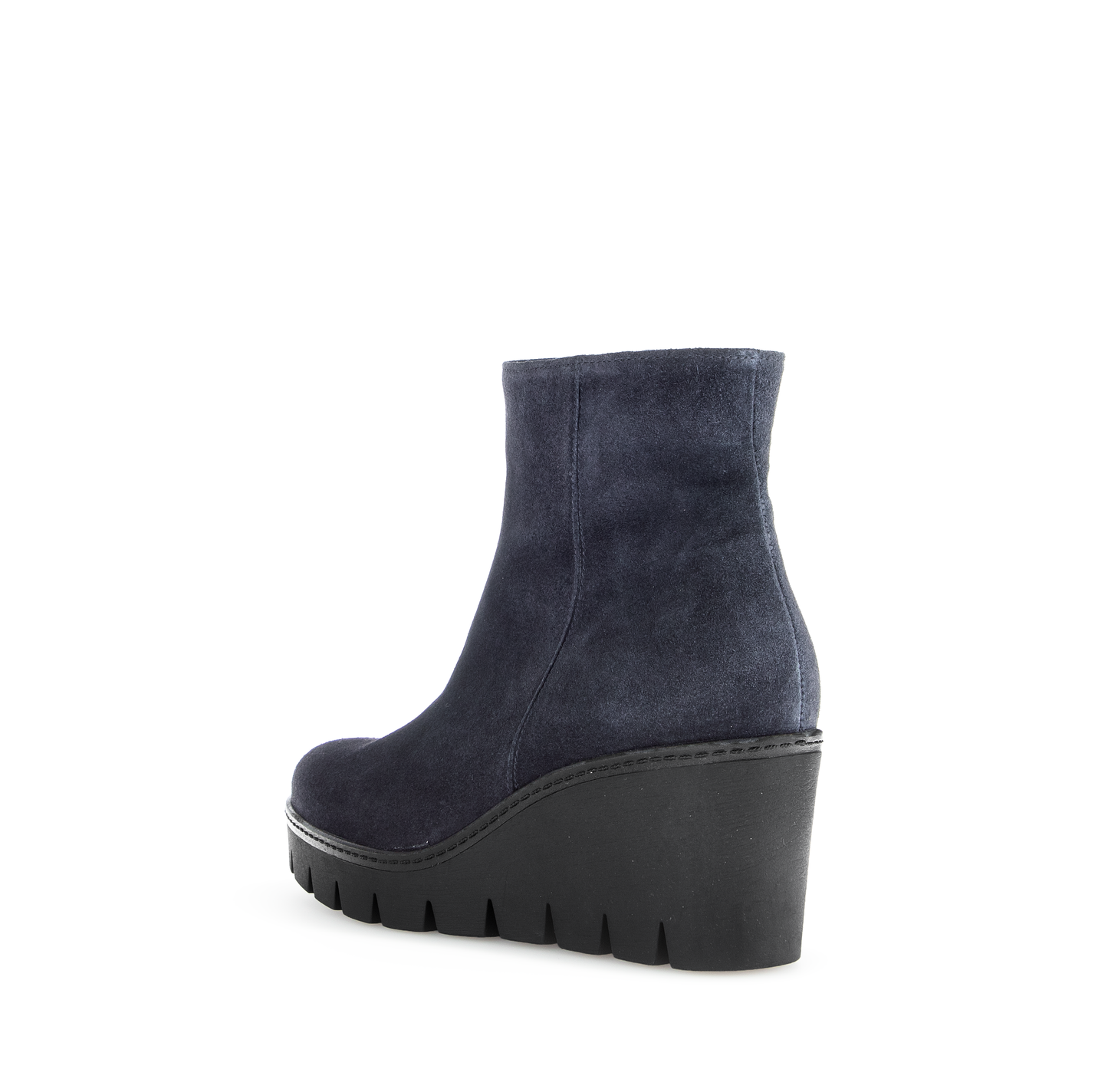 Gabor 74.780.16 Navy Wedge Boots