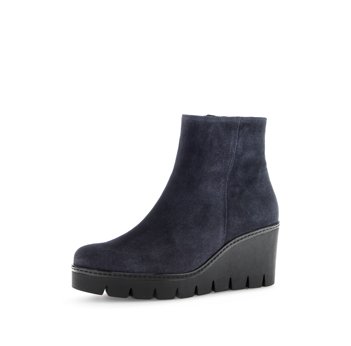 Gabor 74.780.16 Navy Wedge Boots
