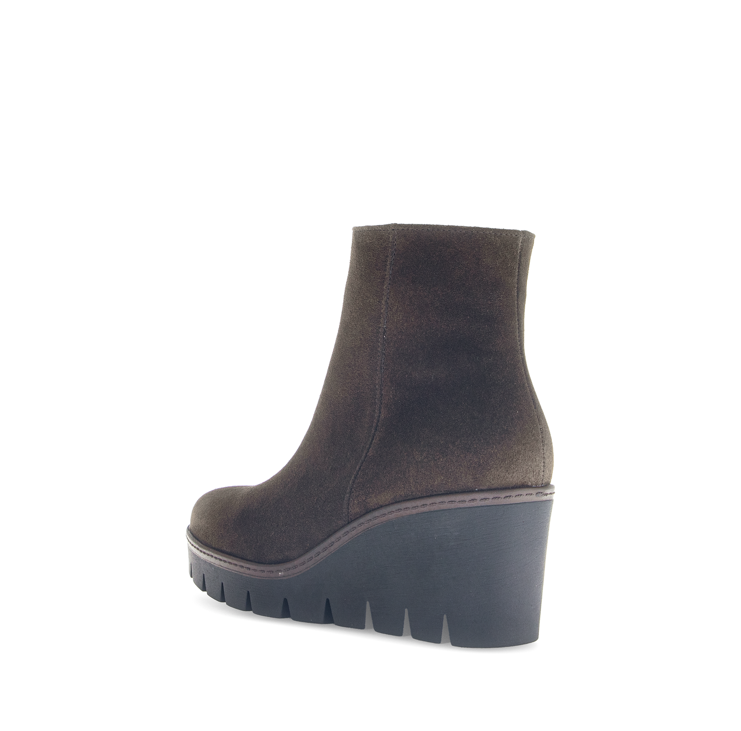 Gabor 74.780.18 Brown Suede Wedge Boots
