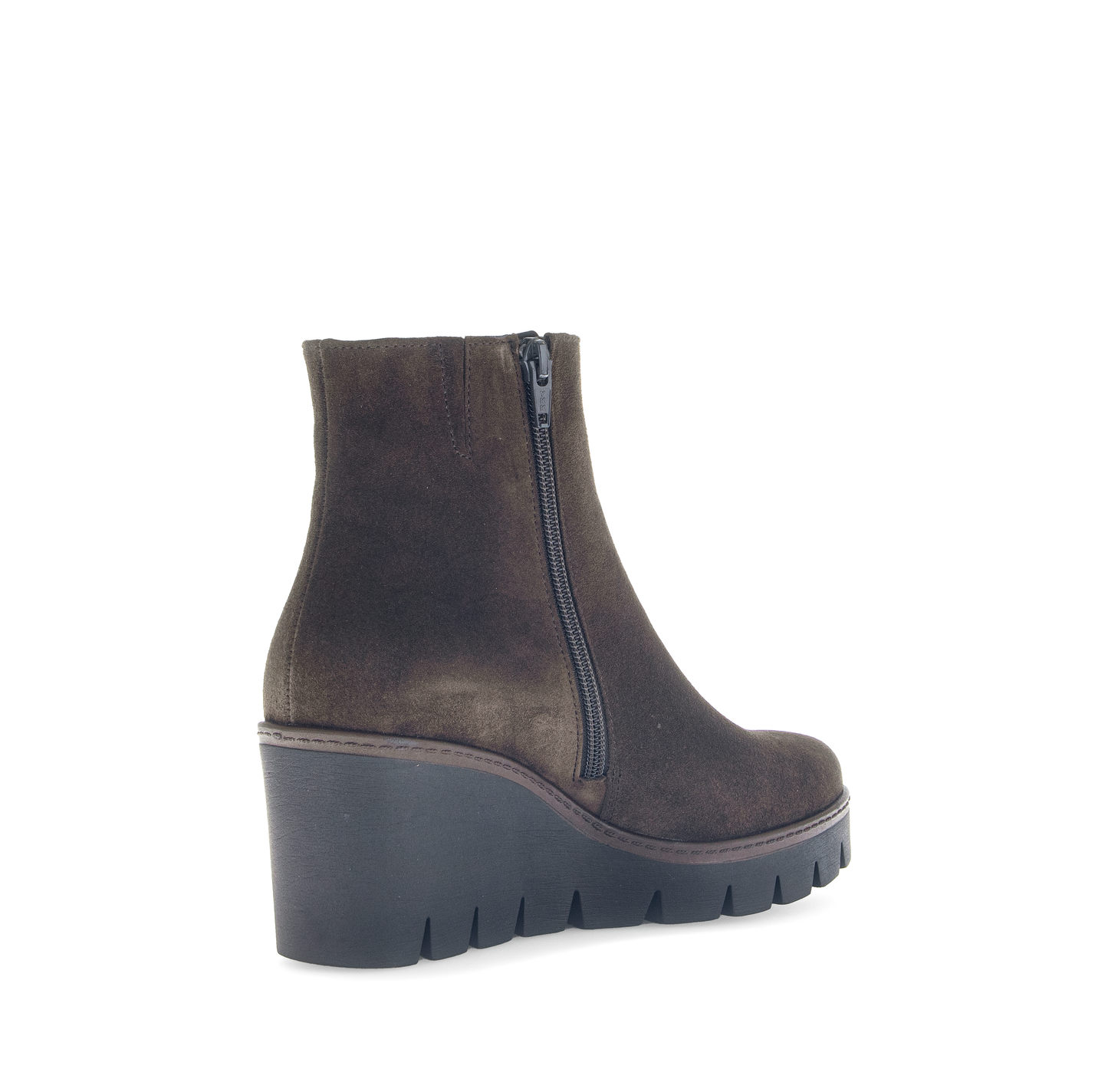 Gabor 74.780.18 Brown Suede Wedge Boots
