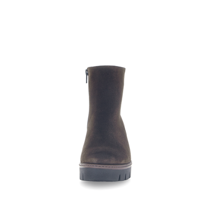 Gabor 74.780.18 Brown Suede Wedge Boots