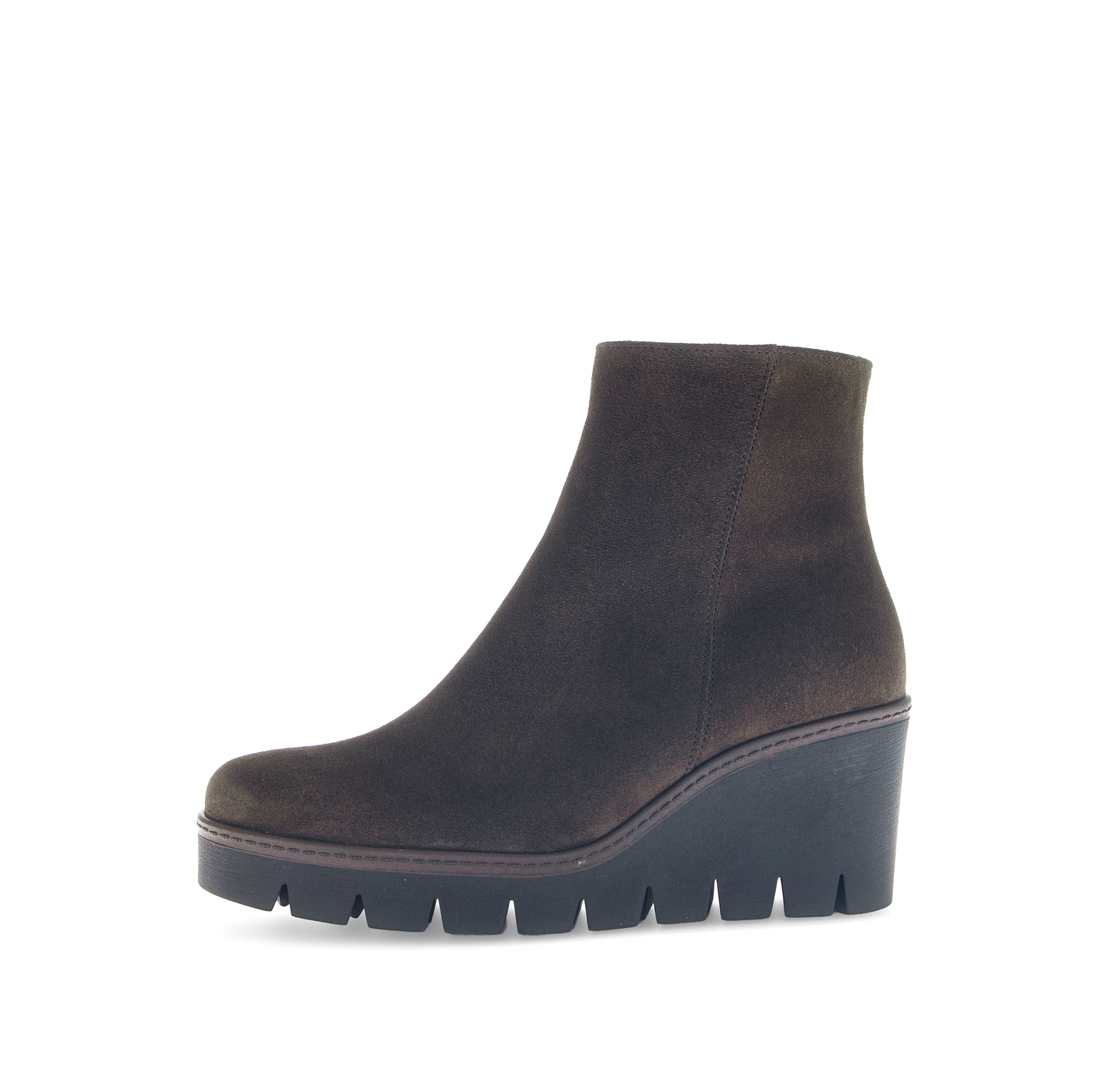 Gabor 74.780.18 Brown Suede Wedge Boots