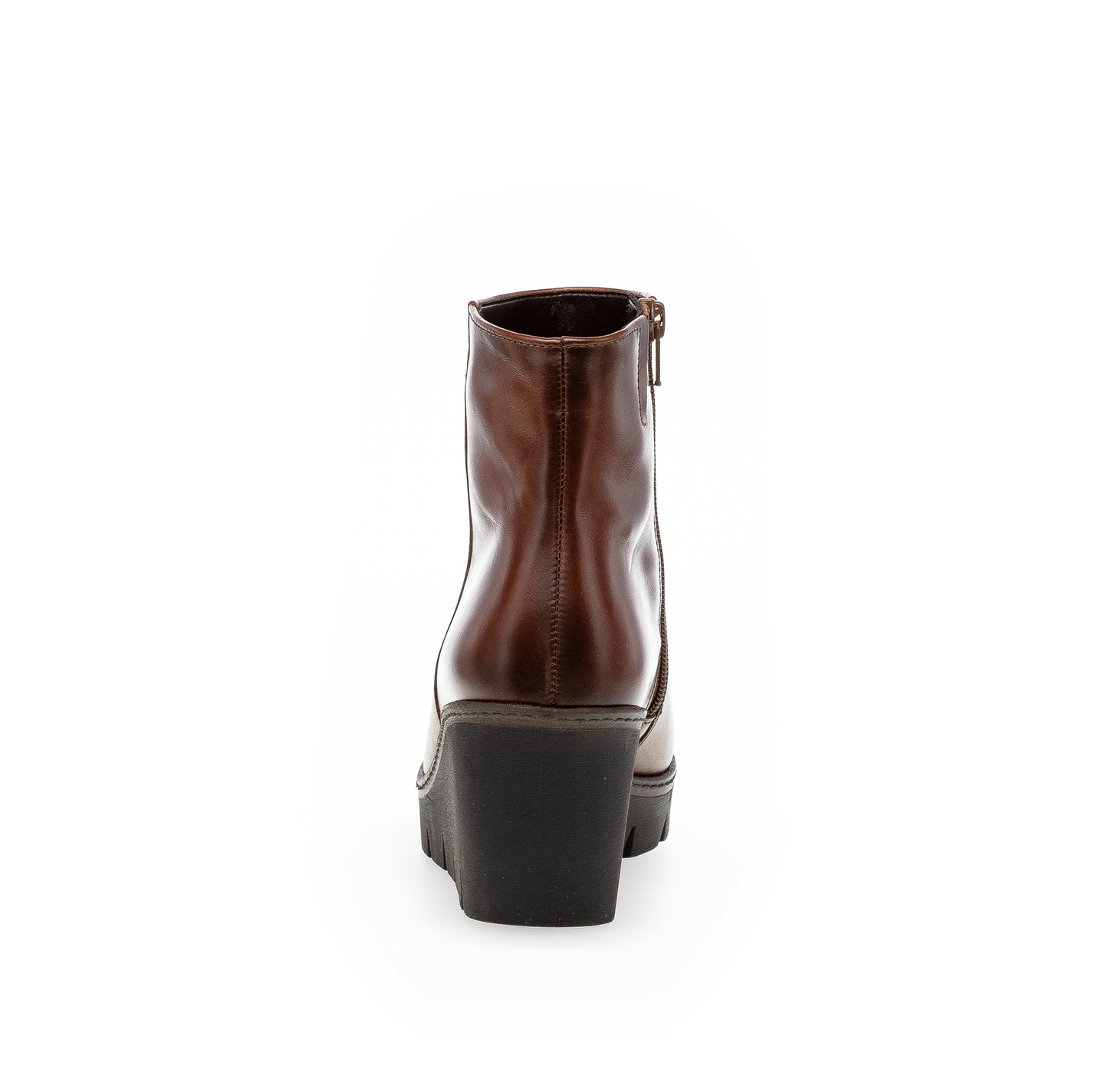 Gabor 74.780.24 Sattel Brown Wedge Boots