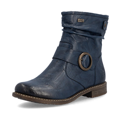 Rieker TEX 74857-14 Navy H Fit Boots
