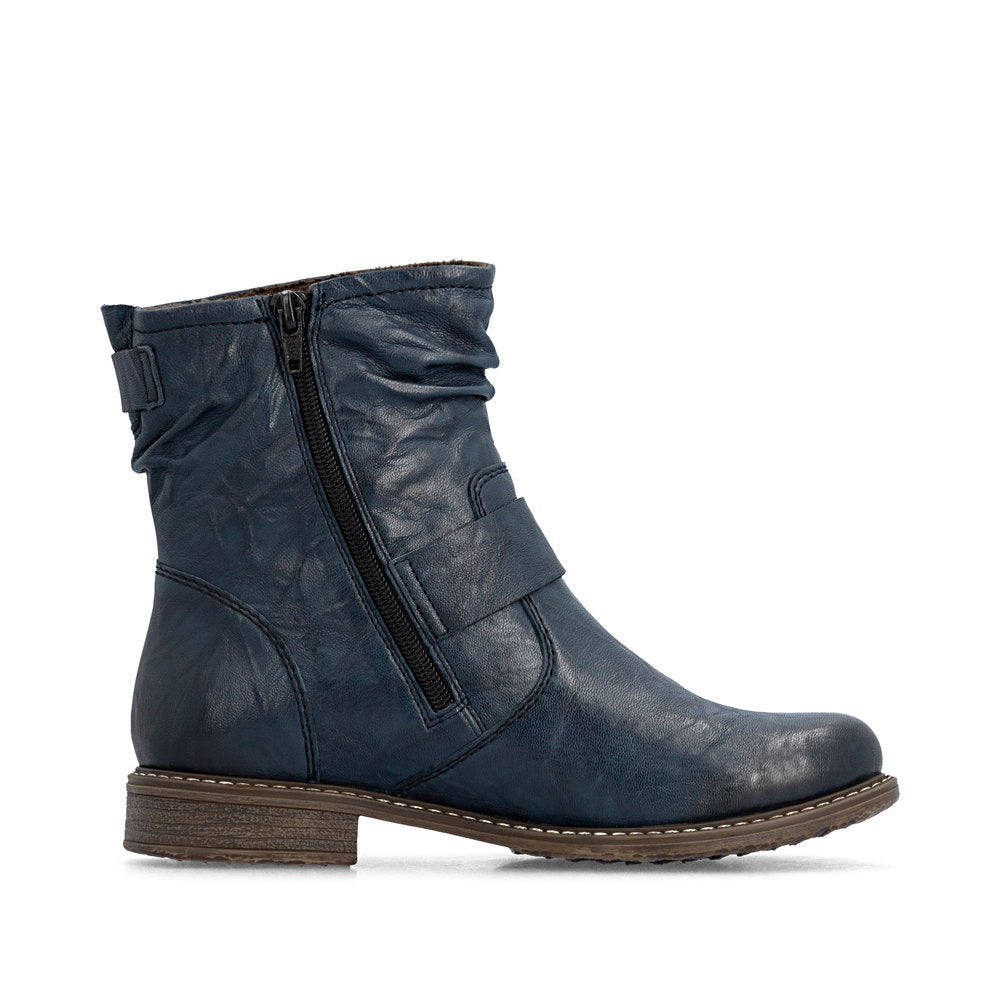 Rieker TEX 74857-14 Navy H Fit Boots