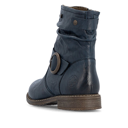 Rieker TEX 74857-14 Navy H Fit Boots