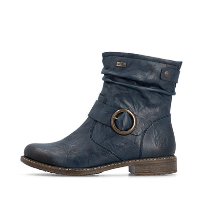 Rieker TEX 74857-14 Navy H Fit Boots