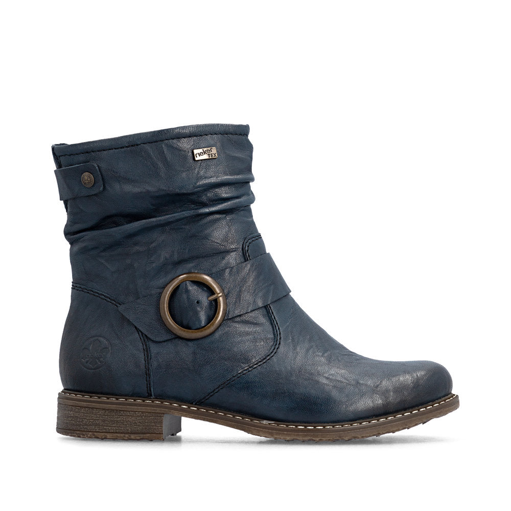 Rieker TEX 74857-14 Navy H Fit Boots