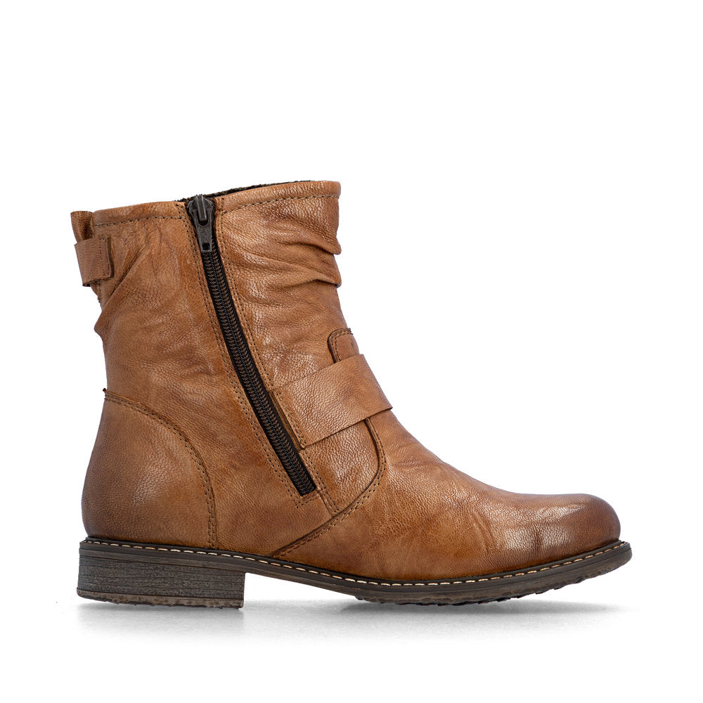 Rieker TEX 74857-22 Cuoio Tan H Fit Boots