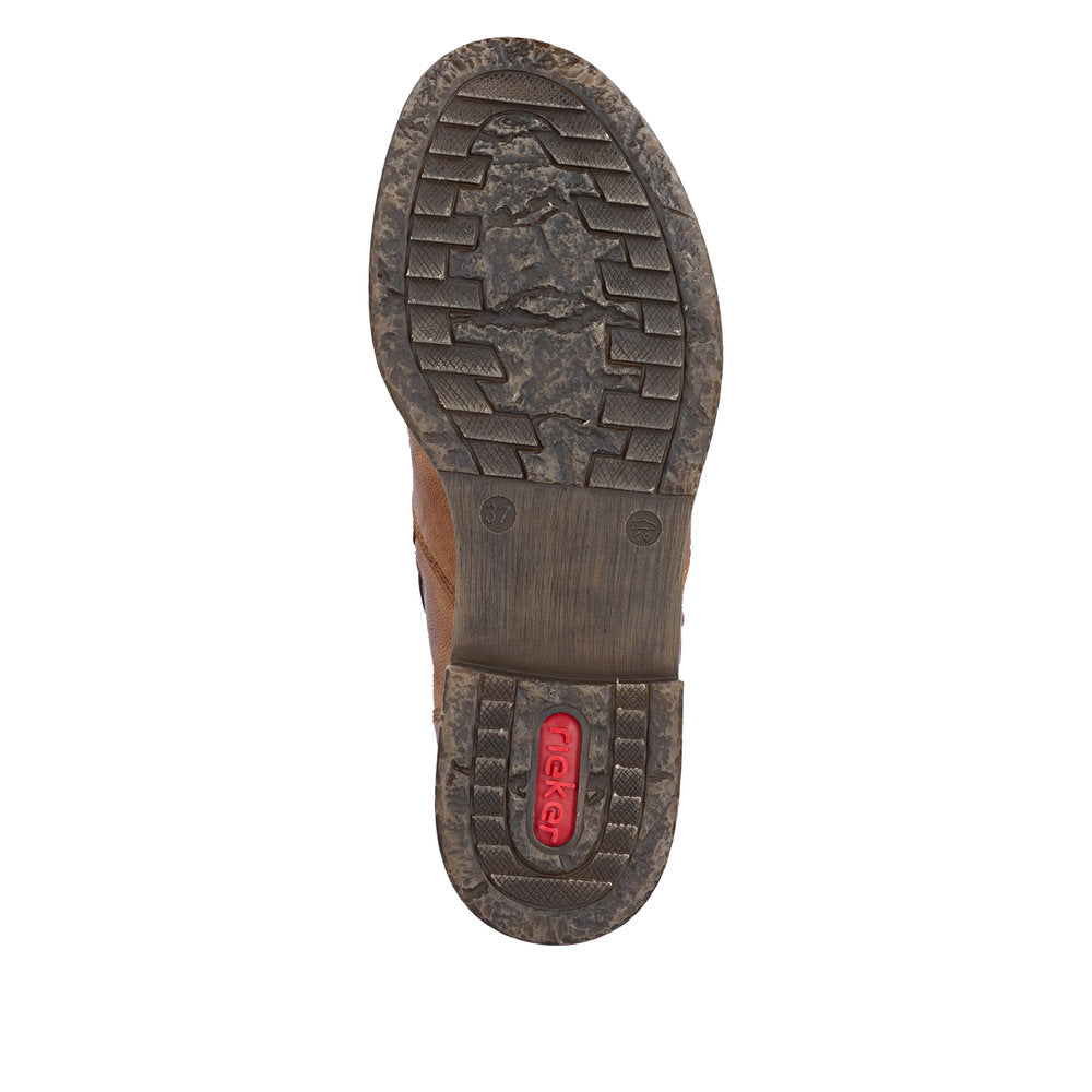 Rieker TEX 74857-22 Cuoio Tan H Fit Boots