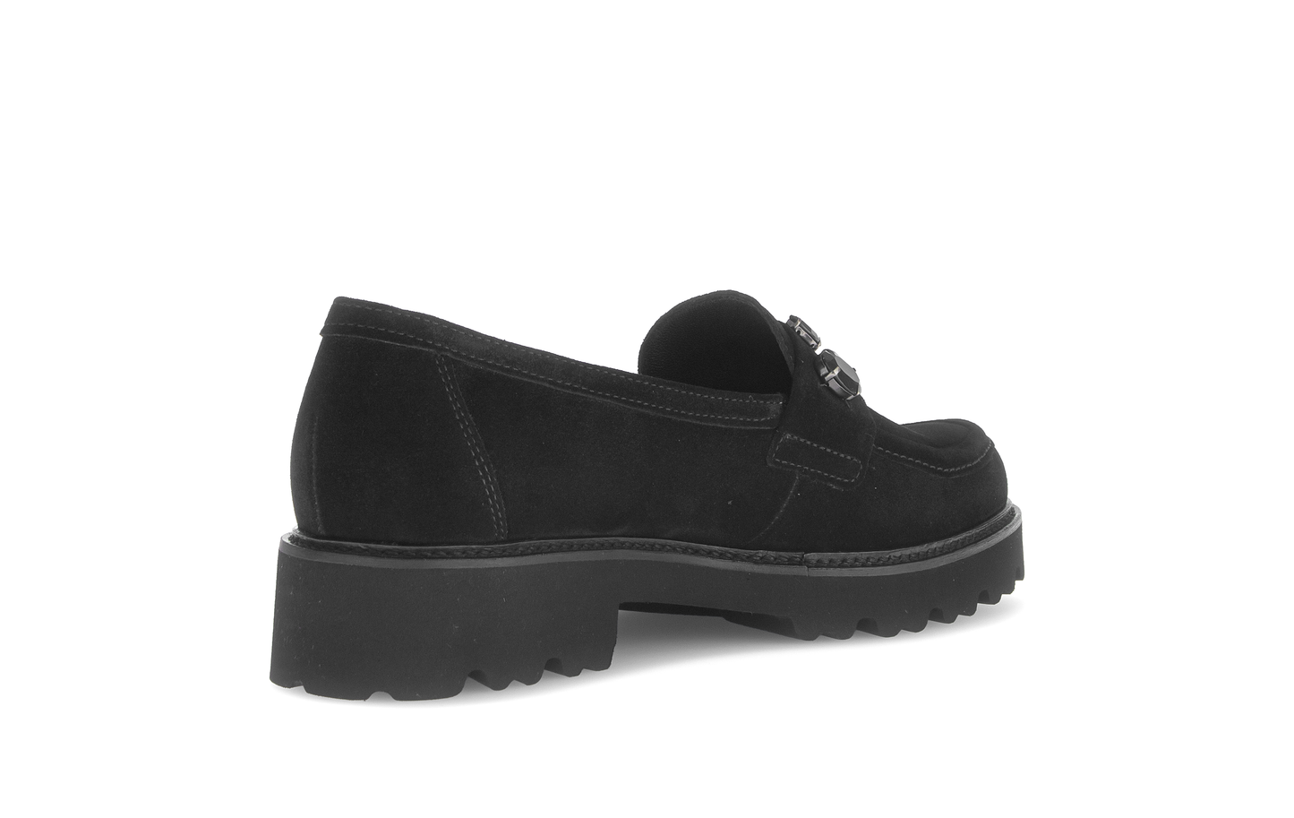 Gabor 75.241.17 Black Slip On Moccasins