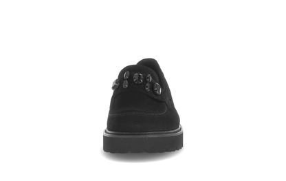 Gabor 75.241.17 Black Slip On Moccasins