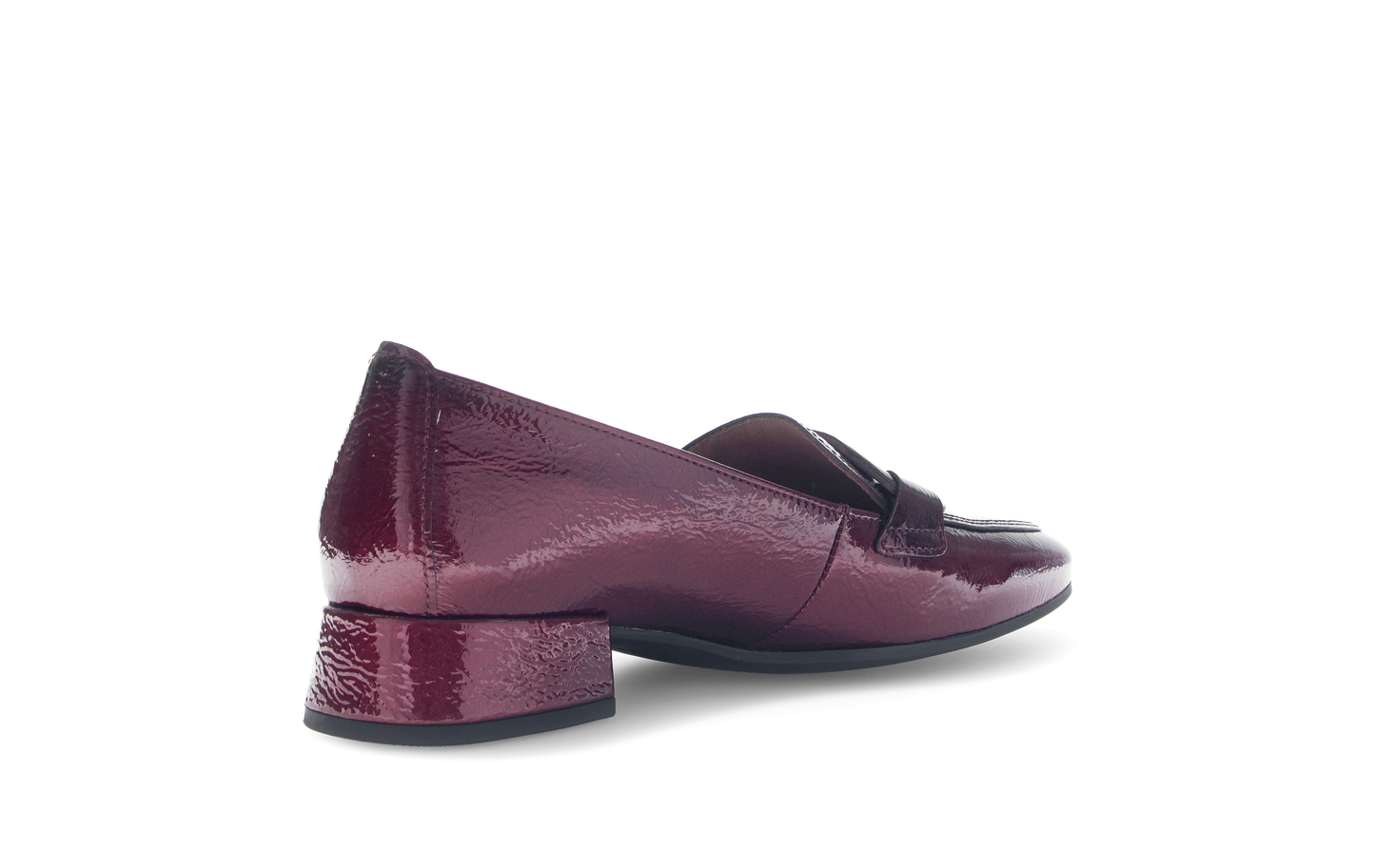 Gabor 75.261.95 Bordo Burgundy Patent Slip On Shoes