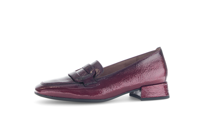 Gabor 75.261.95 Bordo Burgundy Patent Slip On Shoes