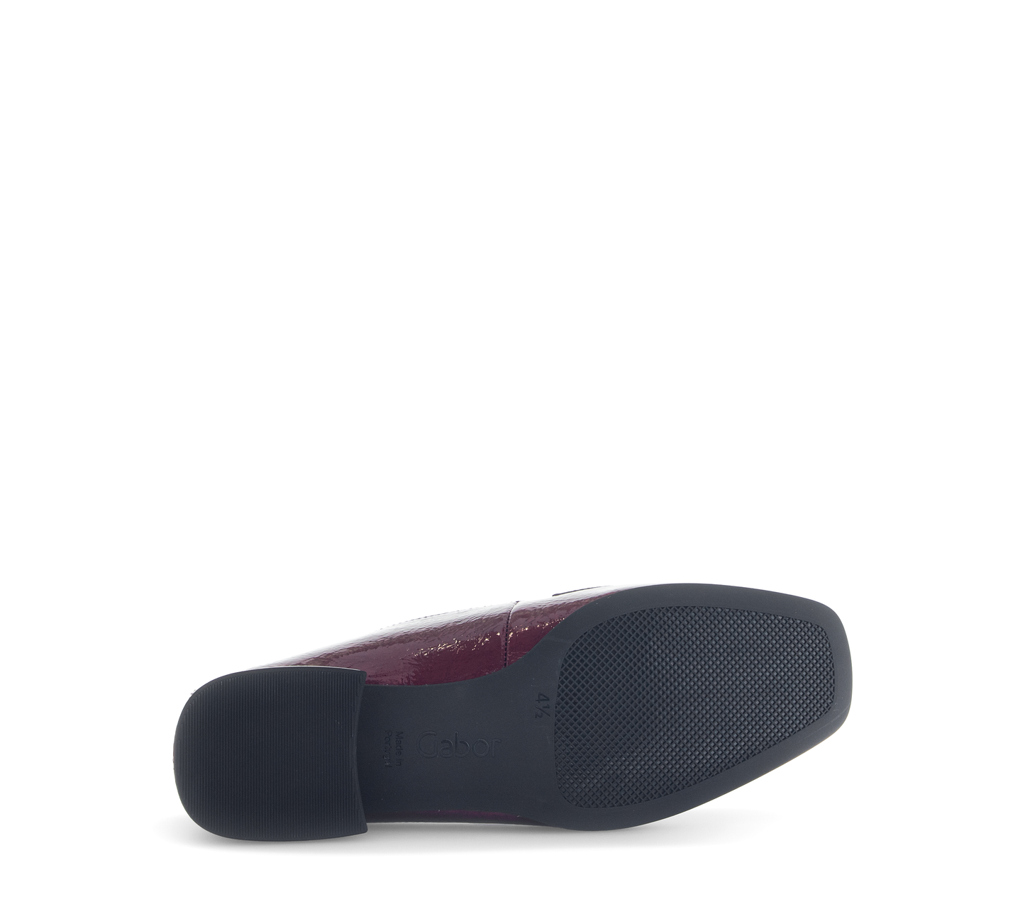Gabor 75.261.95 Bordo Burgundy Patent Slip On Shoes