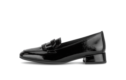 Gabor 75.261.97 Black Slip On Shoes
