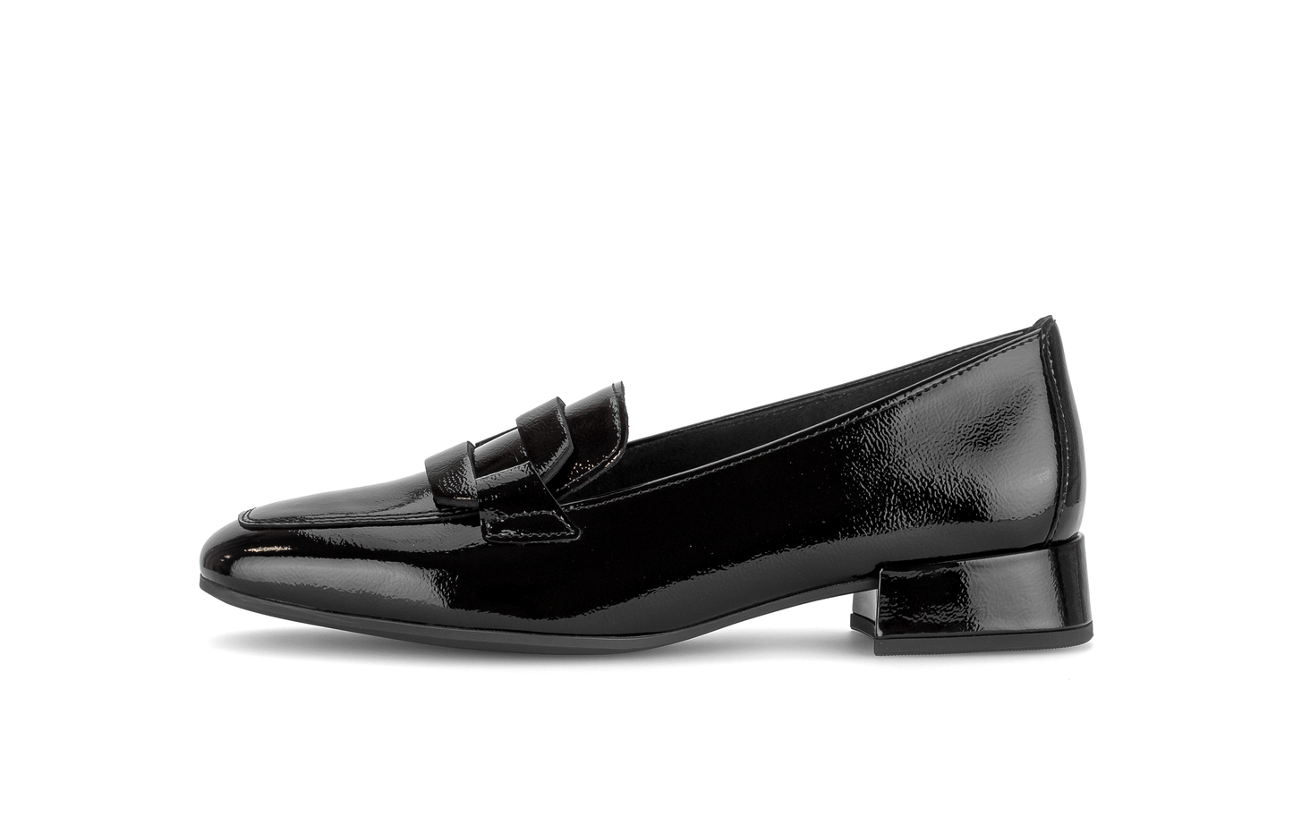 Gabor 75.261.97 Black Slip On Shoes
