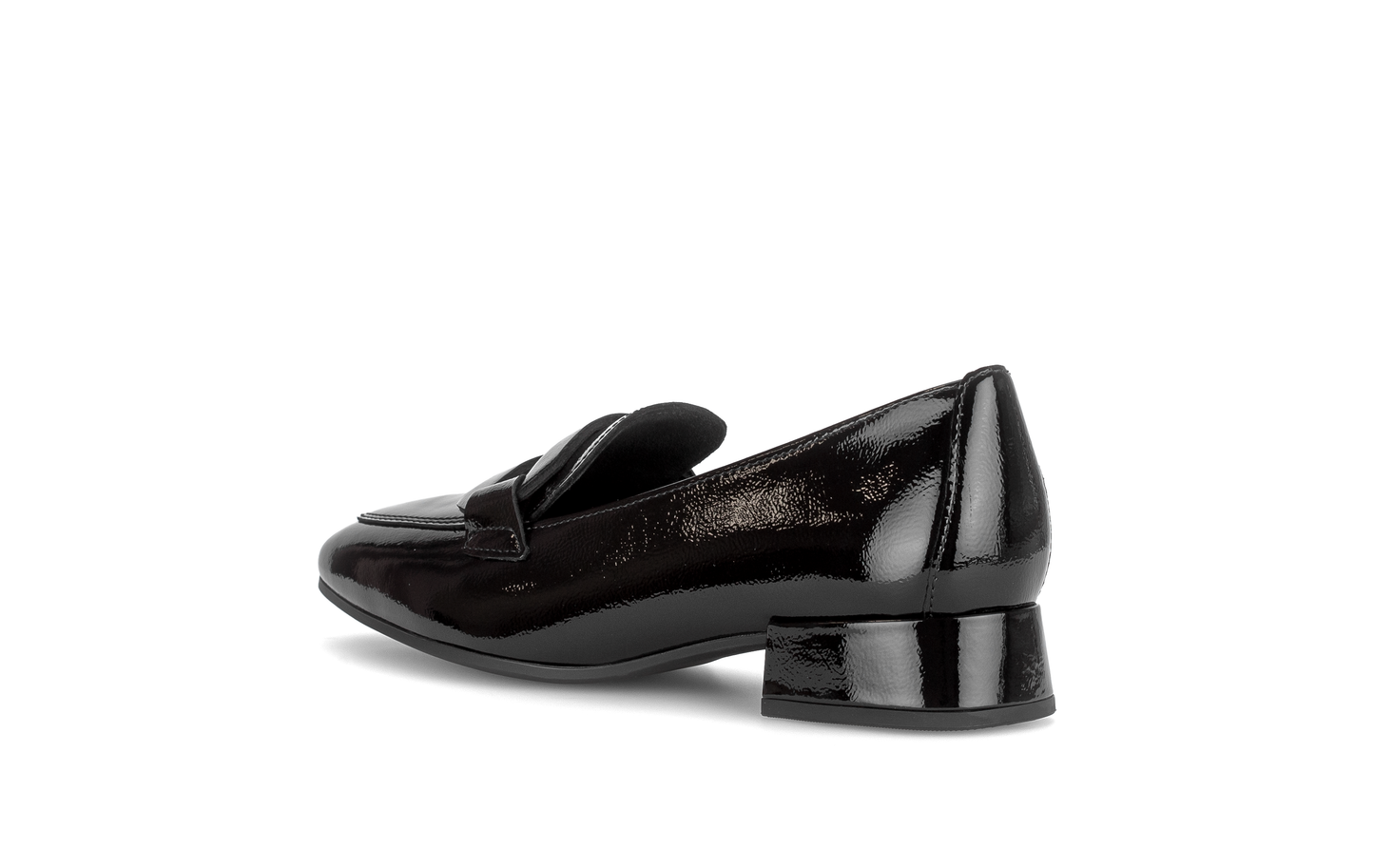 Gabor 75.261.97 Black Slip On Shoes