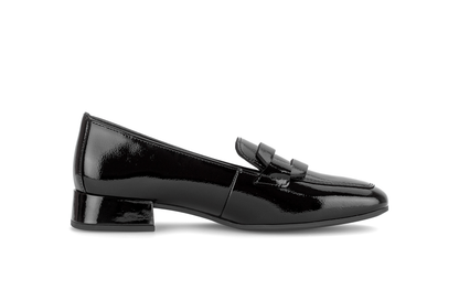 Gabor 75.261.97 Black Slip On Shoes