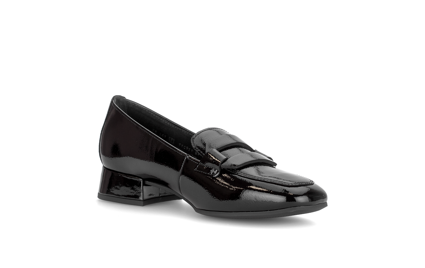 Gabor 75.261.97 Black Slip On Shoes