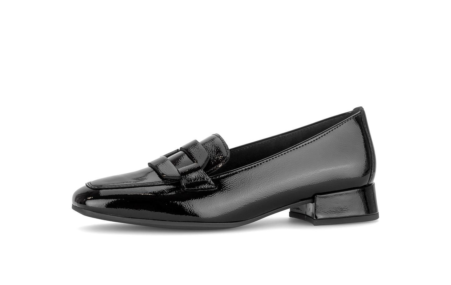 Gabor 75.261.97 Black Slip On Shoes