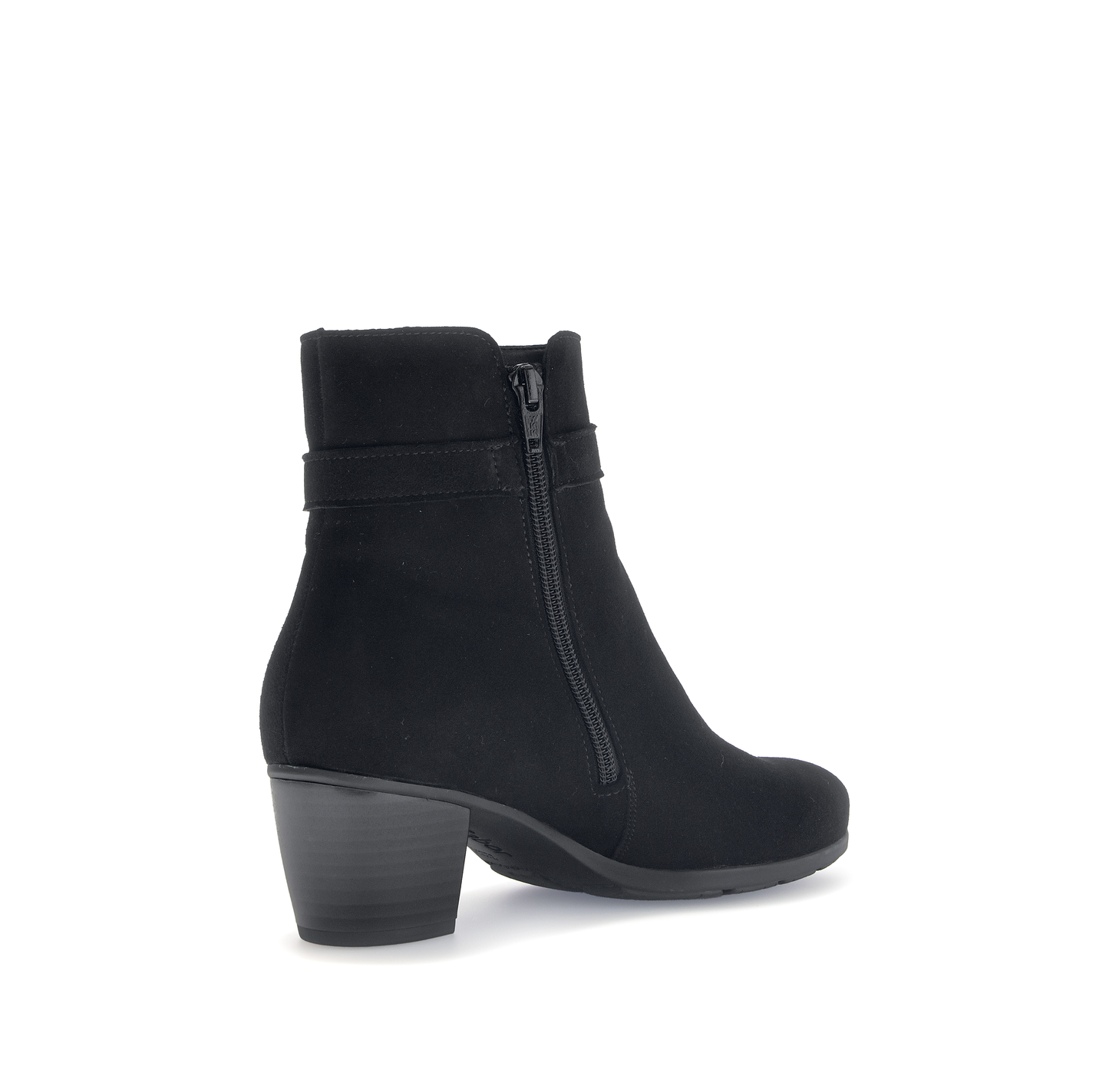 Gabor 75.523.17 Black Block Heel Ankle Boots