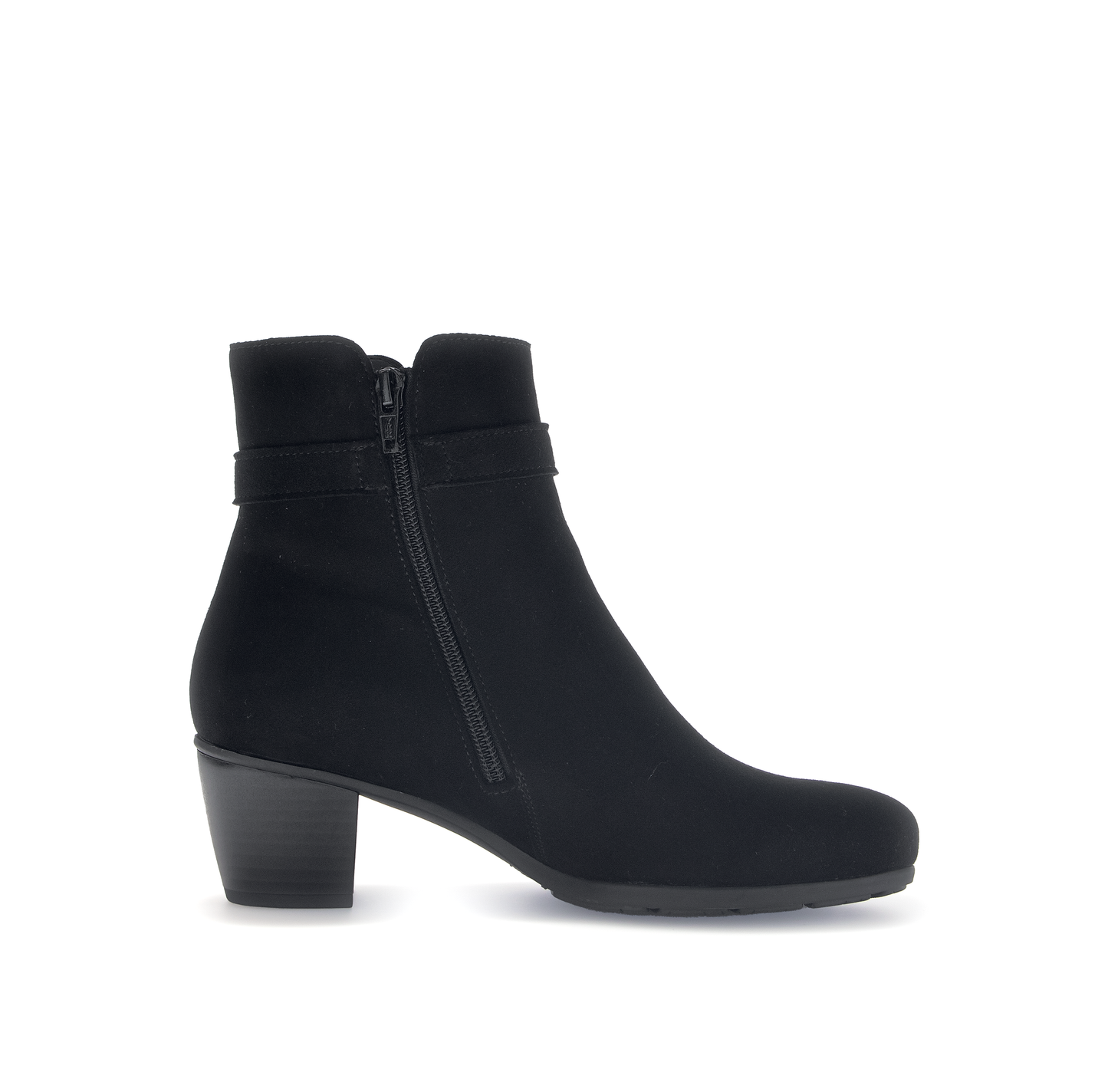 Gabor 75.523.17 Black Block Heel Ankle Boots
