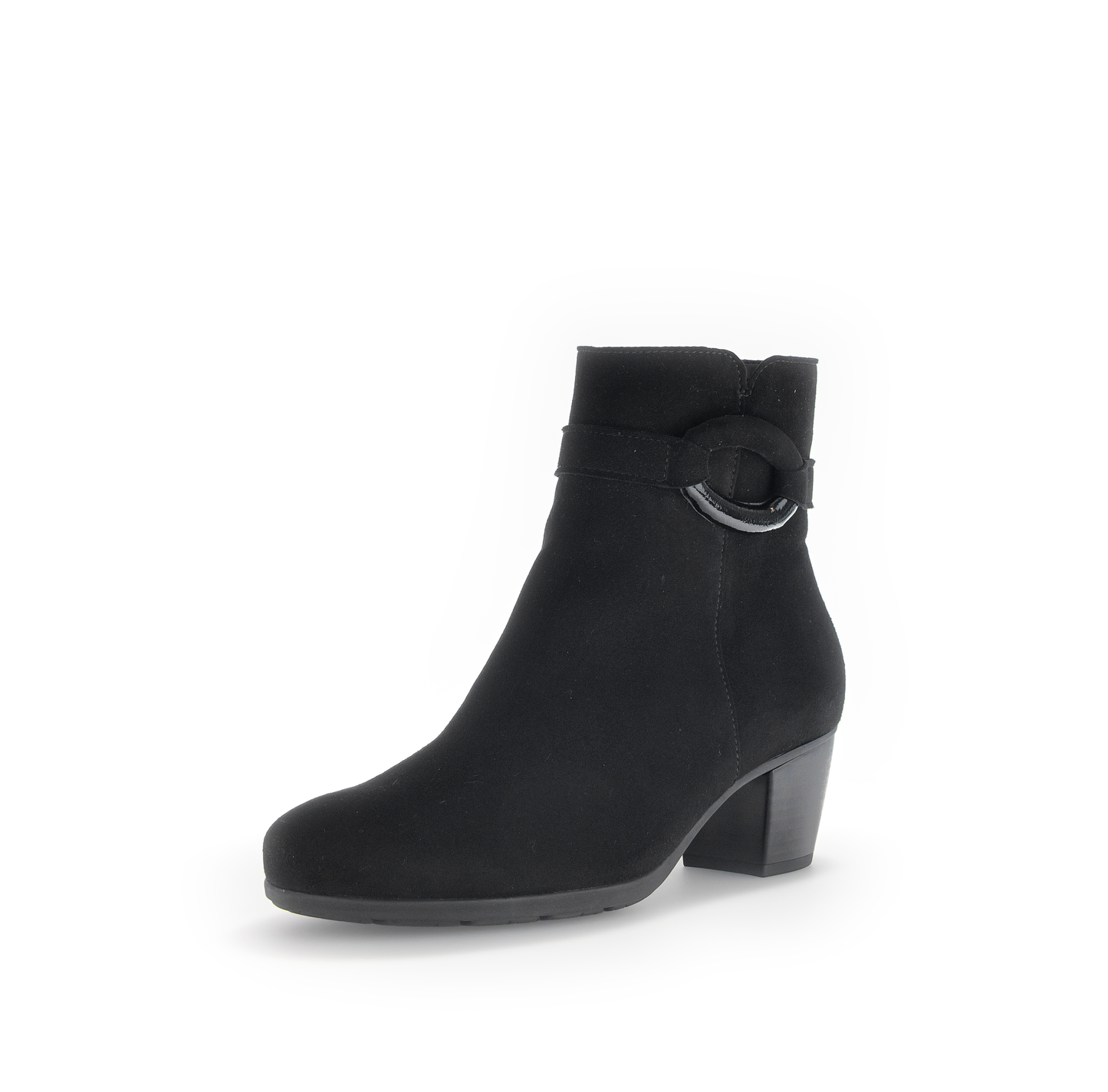 Gabor 75.523.17 Black Block Heel Ankle Boots