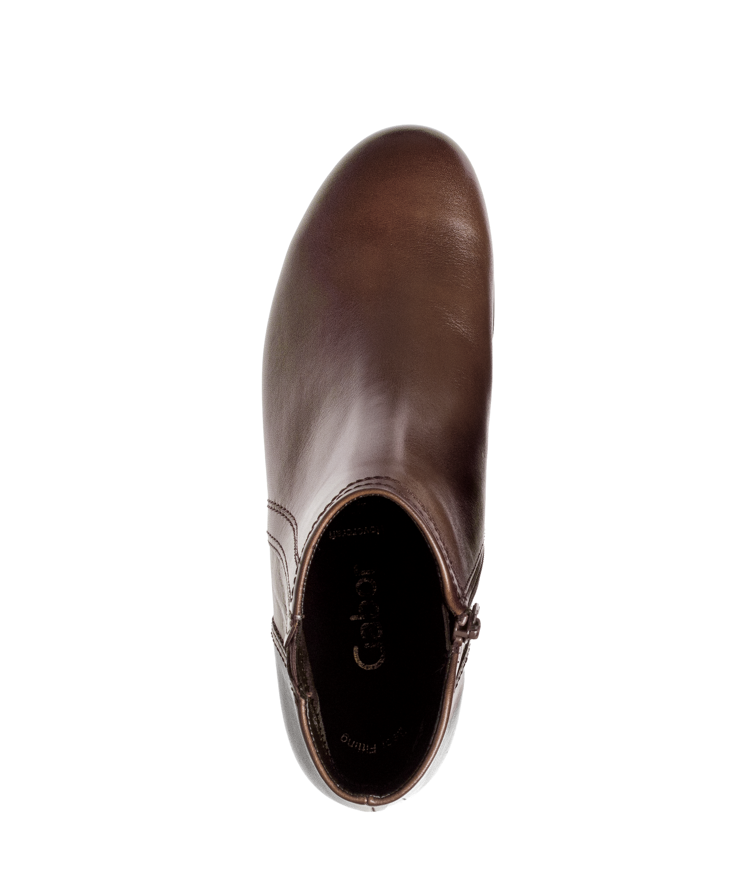 Gabor 75.638.24 Brown Block Heel Ankle Boots