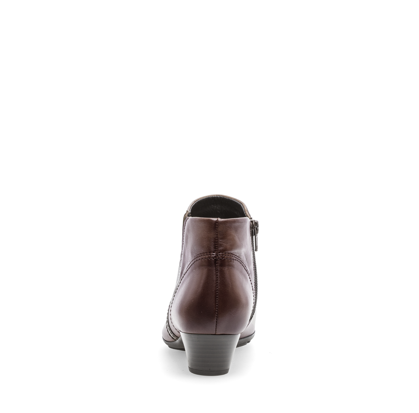 Gabor 75.638.24 Brown Block Heel Ankle Boots