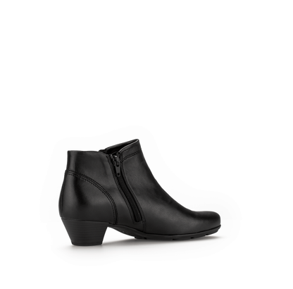 Gabor 75.638.27 Black Block Heel Ankle Boots