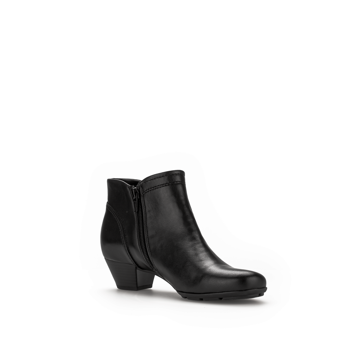 Gabor 75.638.27 Black Block Heel Ankle Boots