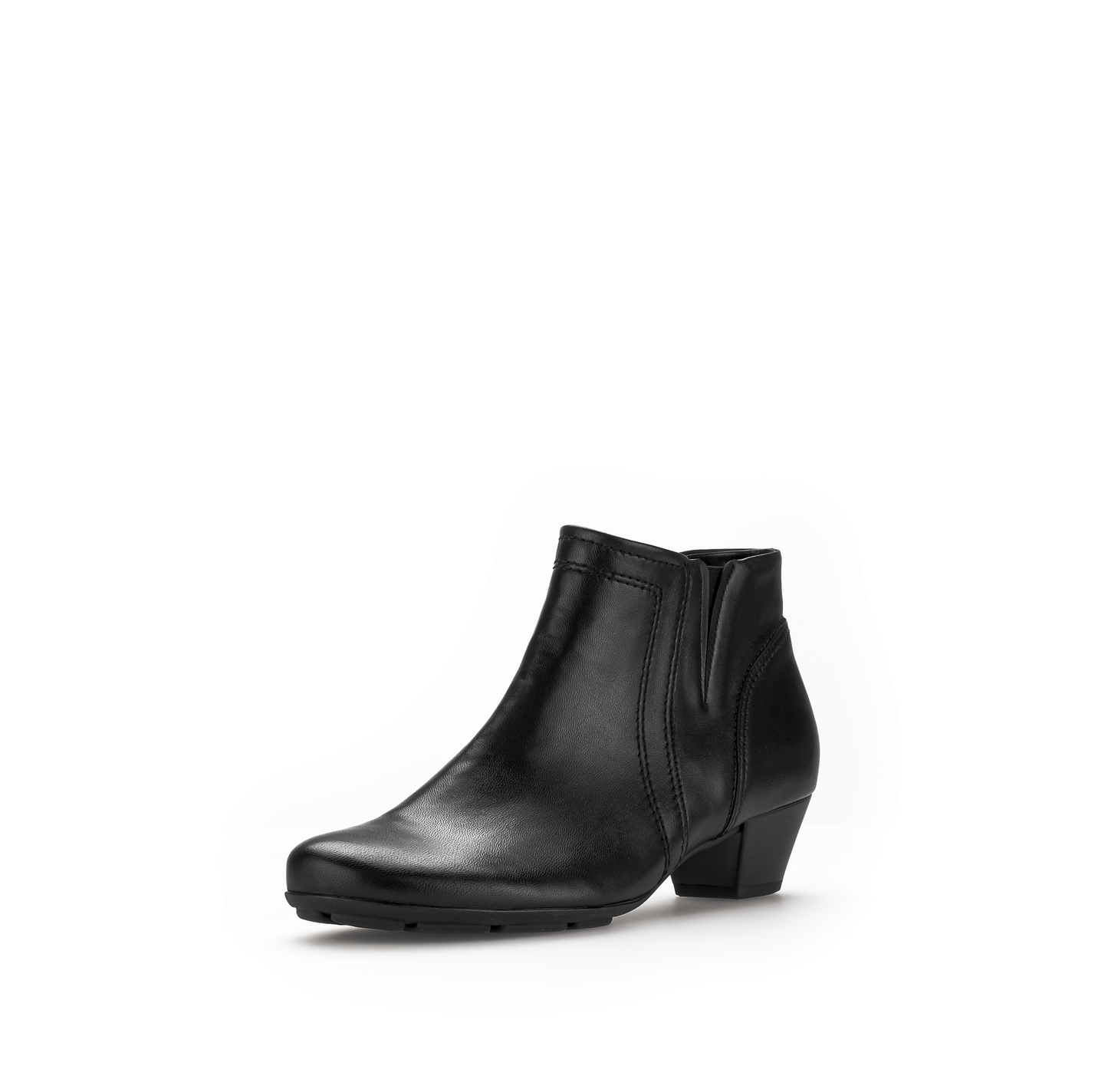 Gabor 75.638.27 Black Block Heel Ankle Boots