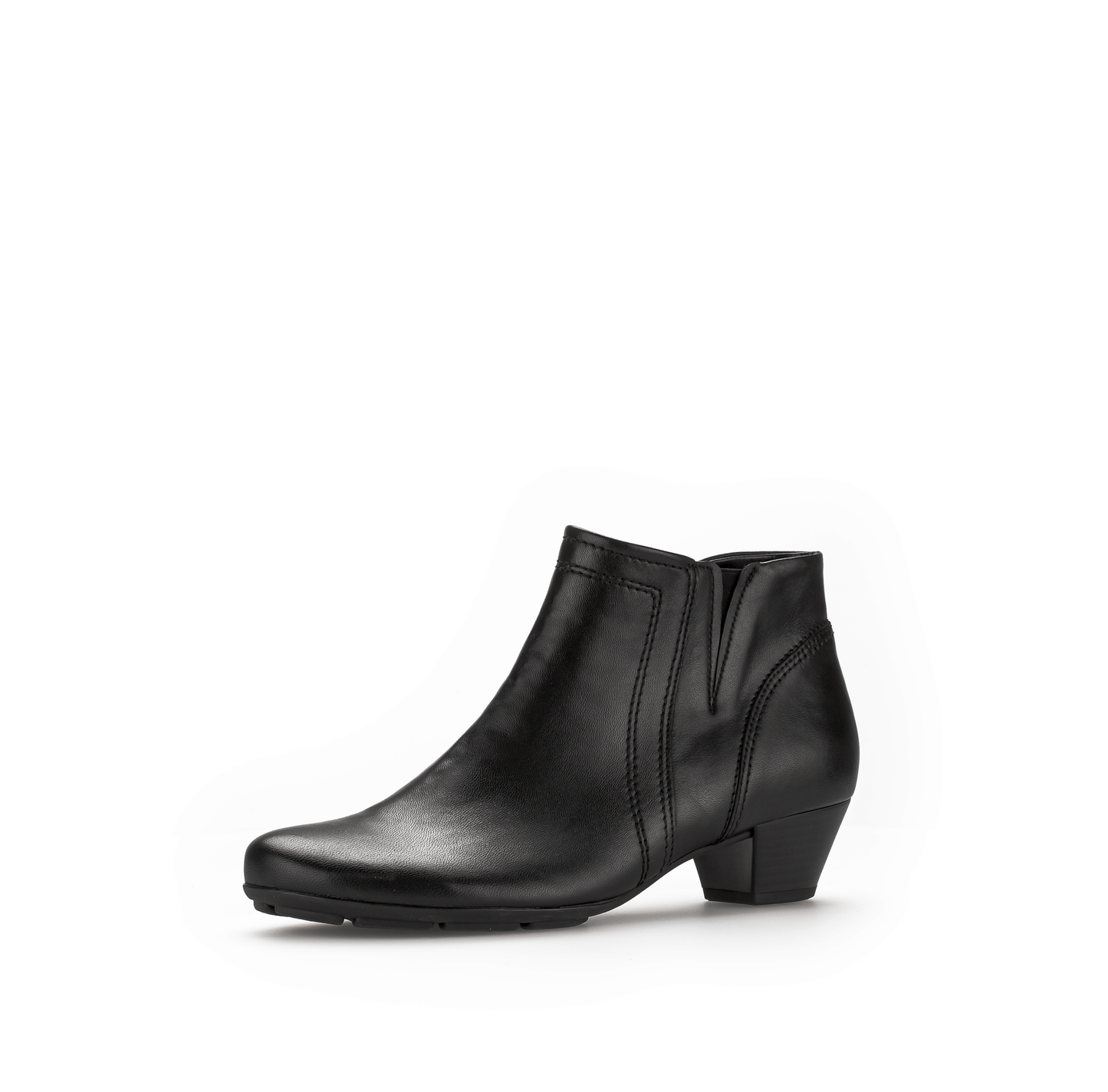 Gabor 75.638.27 Black Block Heel Ankle Boots