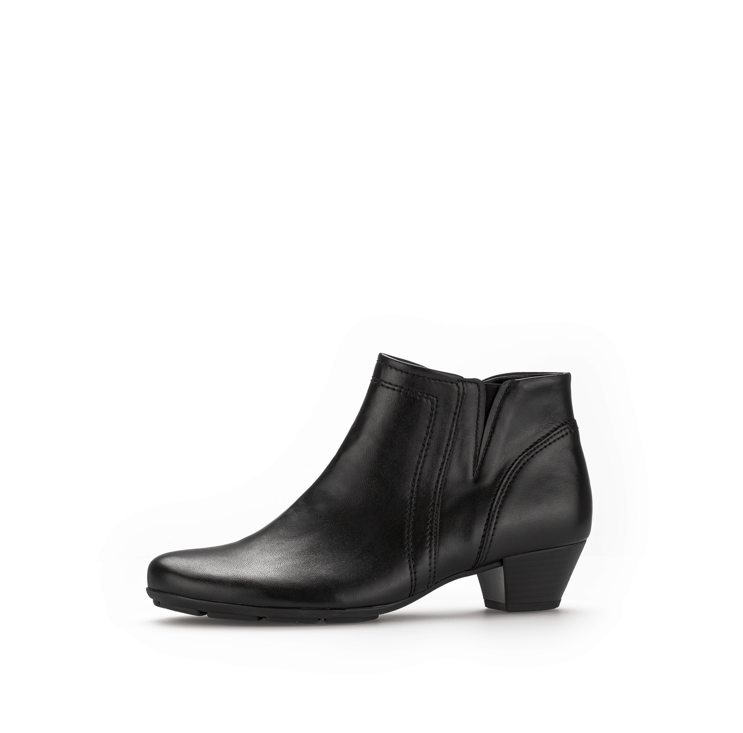 Gabor 75.638.27 Black Block Heel Ankle Boots