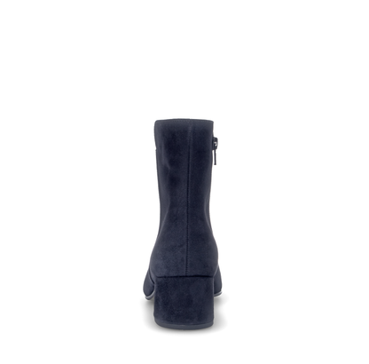 Gabor 75.680.16 Navy Block Heel Ankle Boots