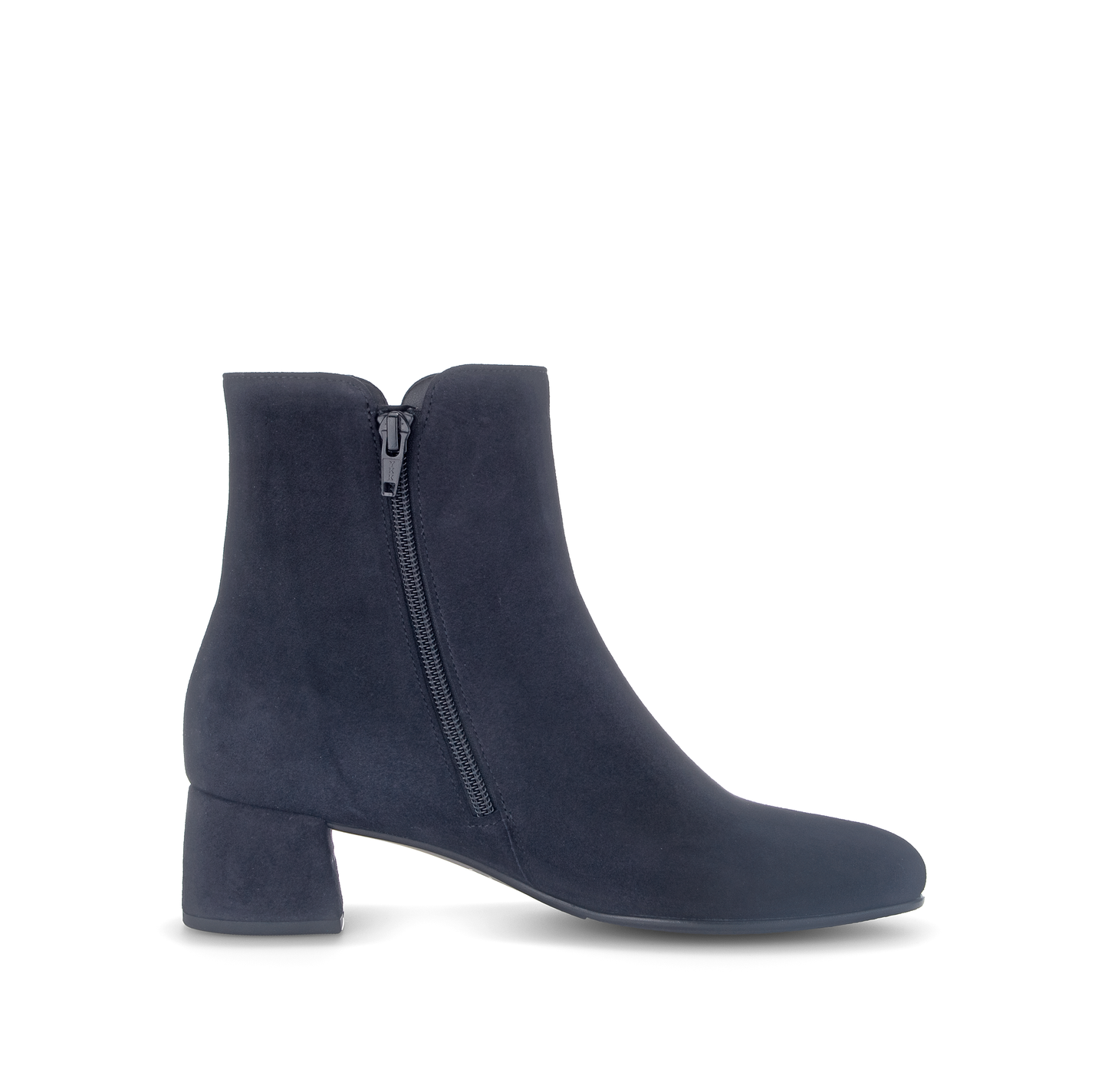 Gabor 75.680.16 Navy Block Heel Ankle Boots